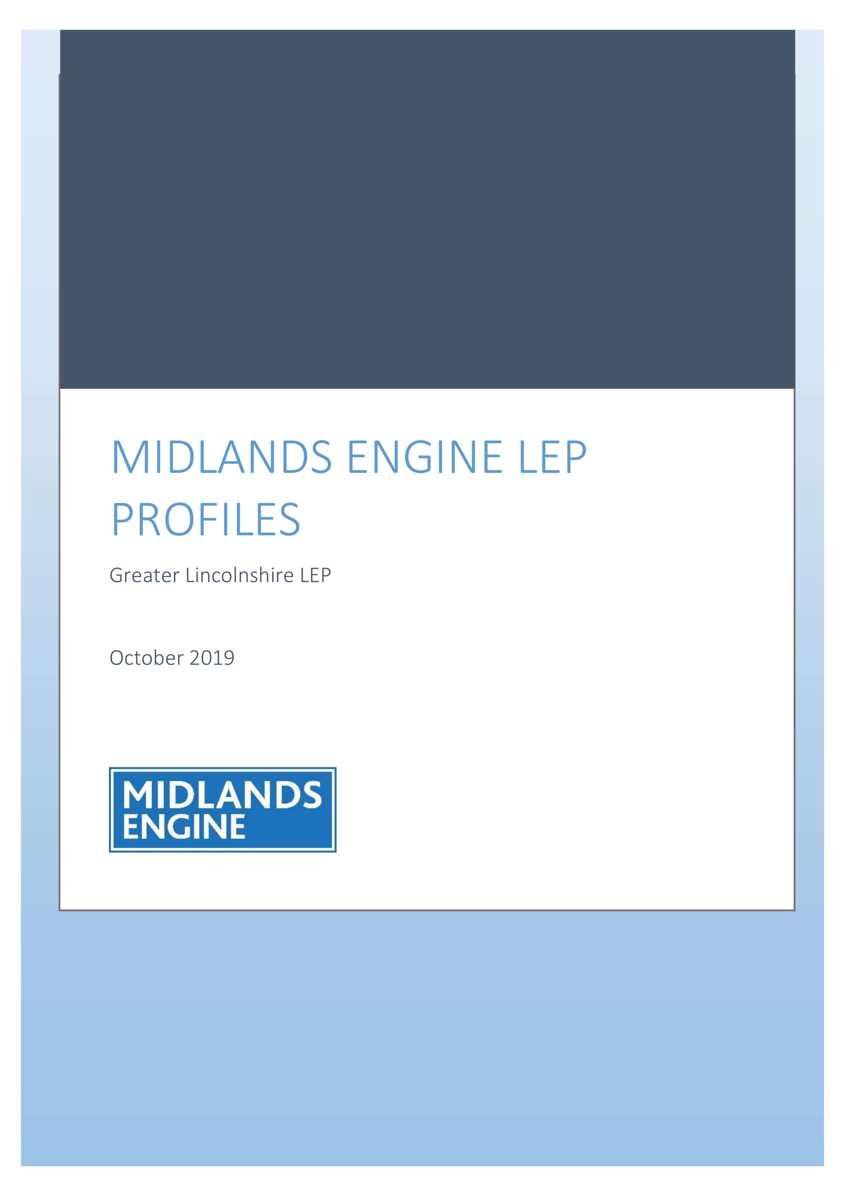 LEP Profile Greater Lincolnshire | EIU
